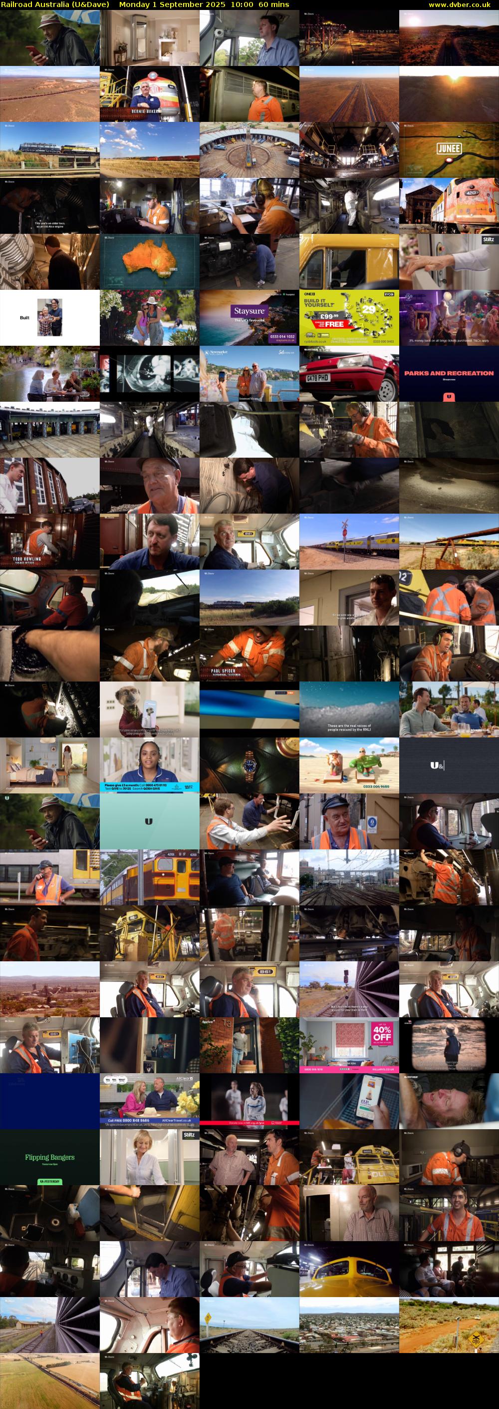 Railroad Australia (U&Dave) Monday 1 September 2025 10:00 - 11:00