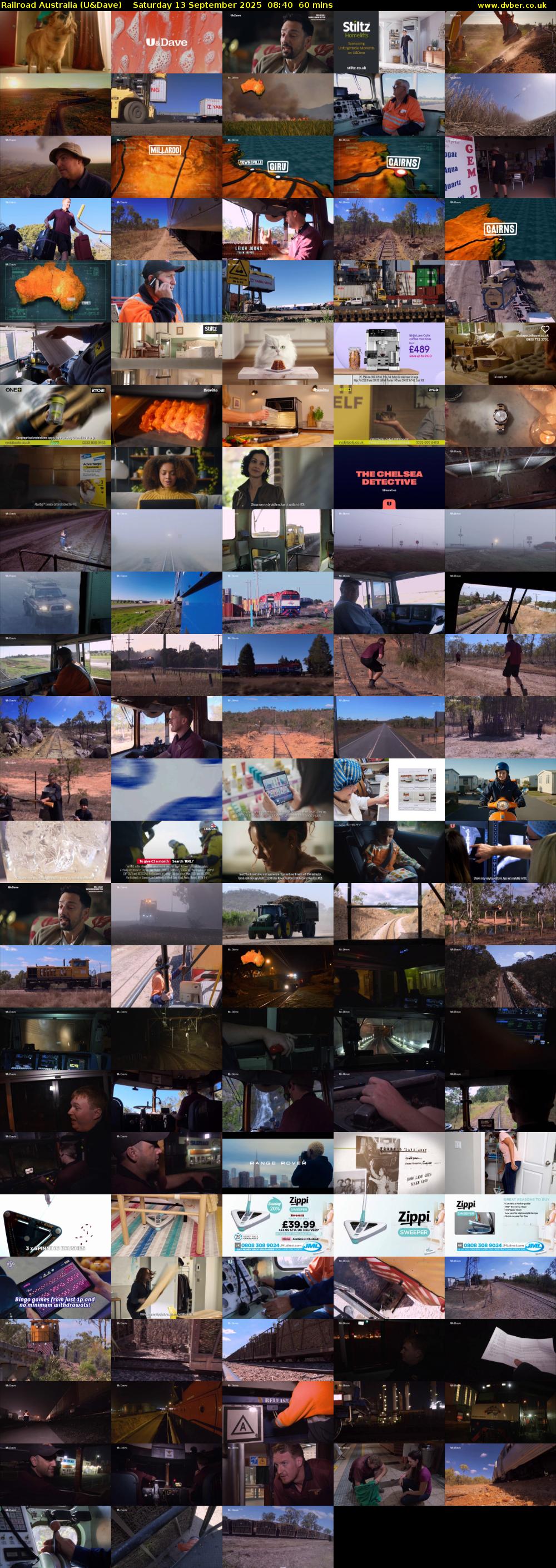 Railroad Australia (U&Dave) Saturday 13 September 2025 08:40 - 09:40