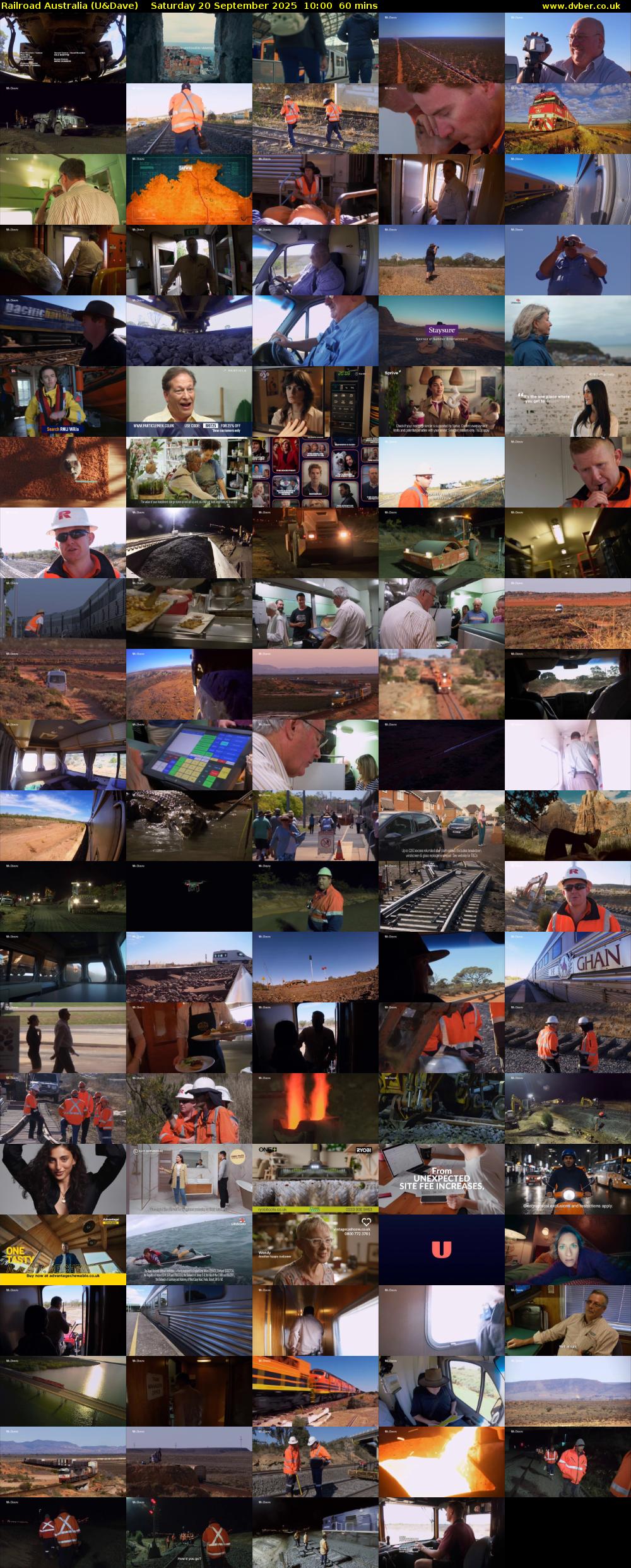 Railroad Australia (U&Dave) Saturday 20 September 2025 10:00 - 11:00