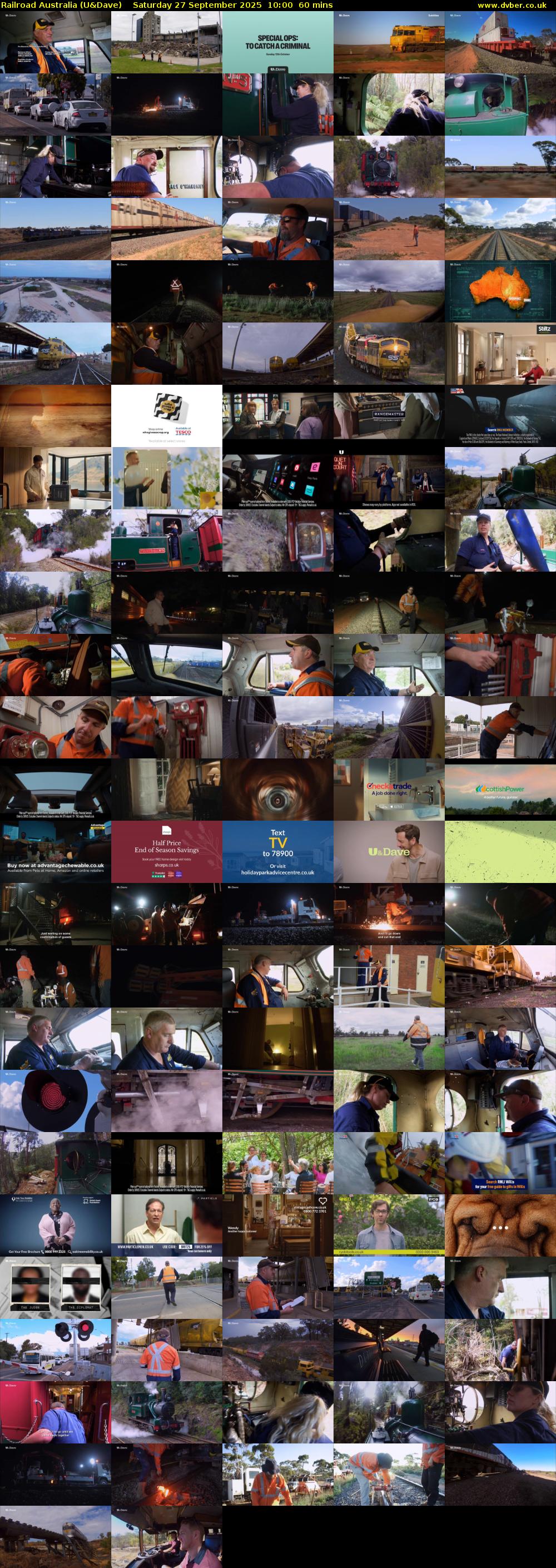 Railroad Australia (U&Dave) Saturday 27 September 2025 10:00 - 11:00