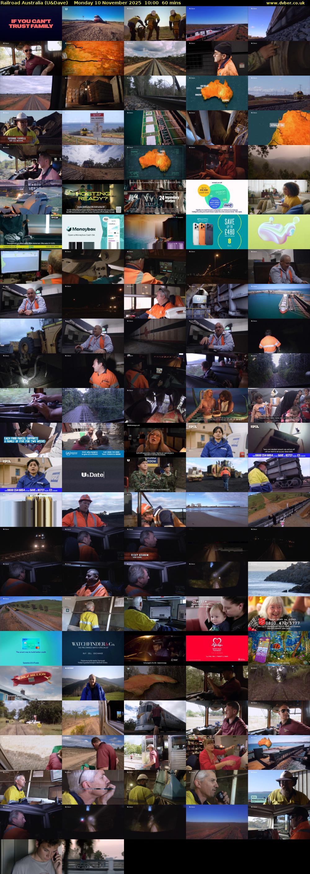 Railroad Australia (U&Dave) Monday 10 November 2025 10:00 - 11:00