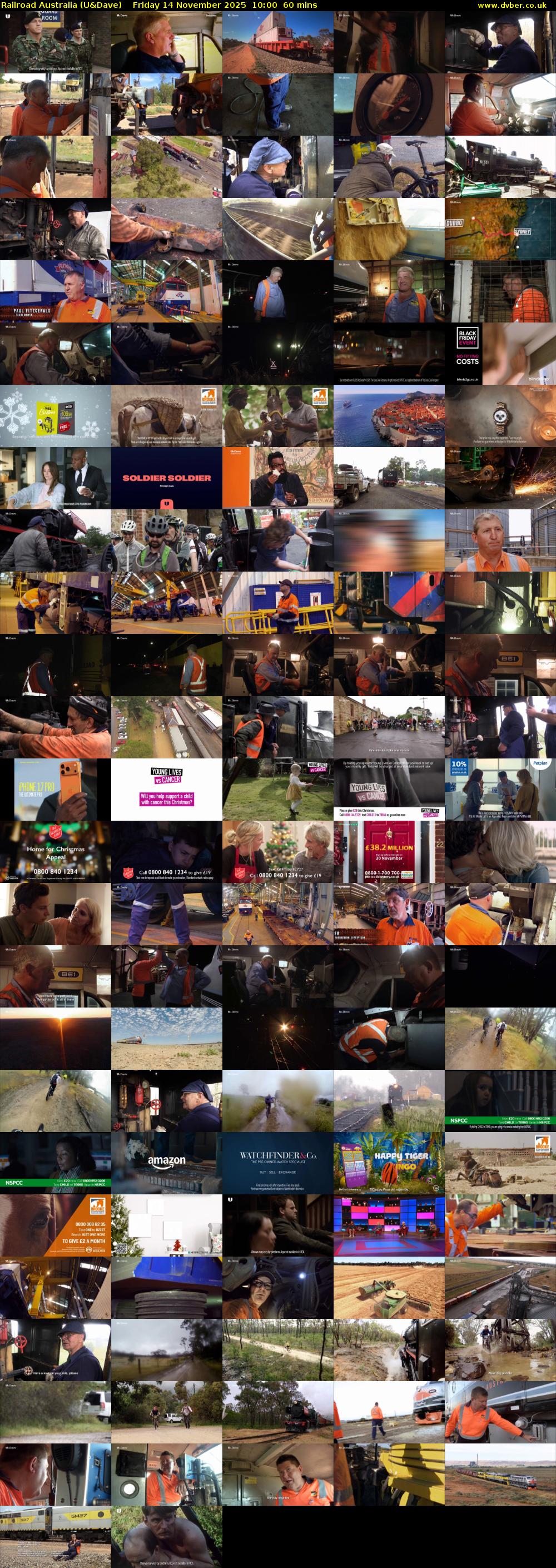 Railroad Australia (U&Dave) Friday 14 November 2025 10:00 - 11:00