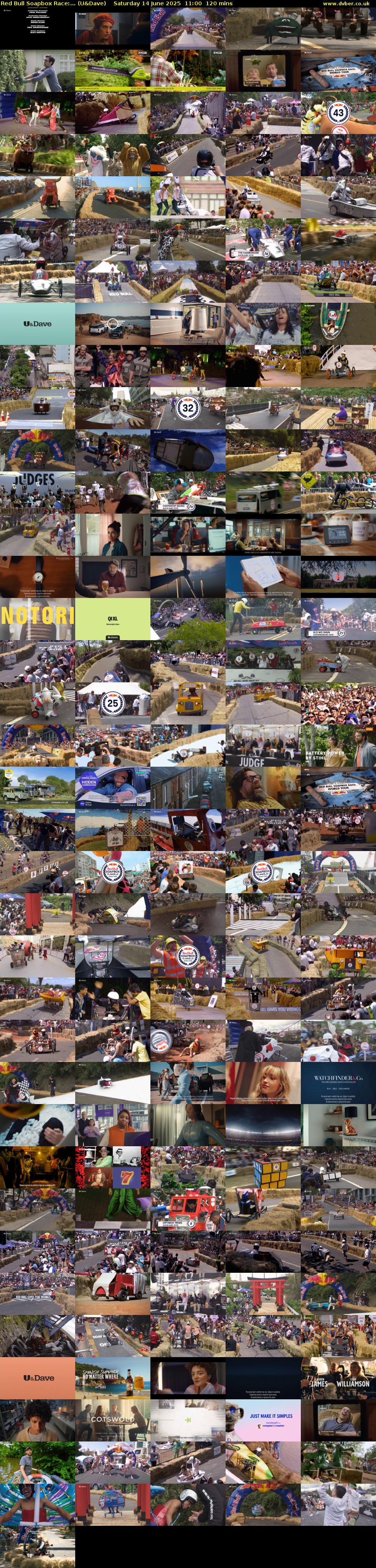 Red Bull Soapbox Race:... (U&Dave) Saturday 14 June 2025 11:00 - 13:00