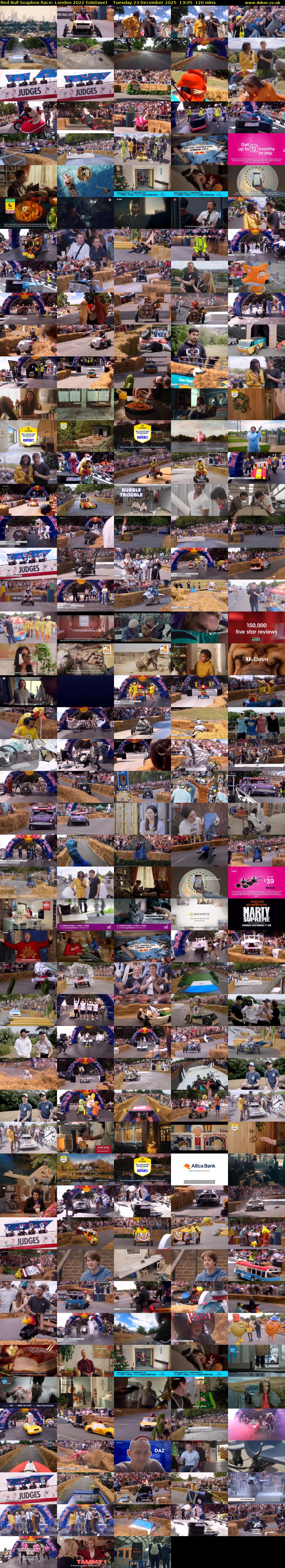 Red Bull Soapbox Race: London 2022 (U&Dave) Tuesday 23 December 2025 13:05 - 15:05