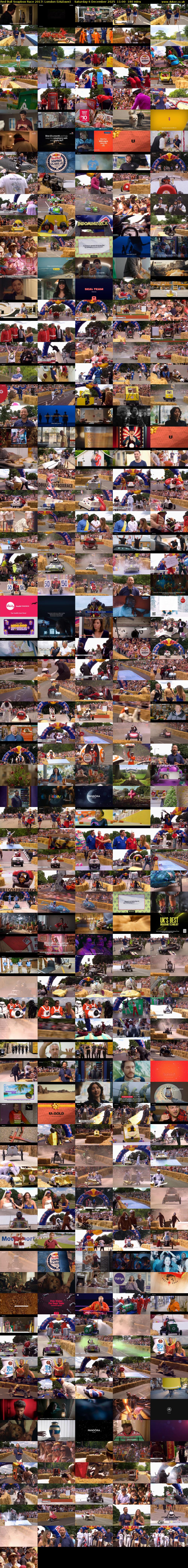 Red Bull Soapbox Race 2017: London (U&Dave) Saturday 6 December 2025 11:00 - 14:00