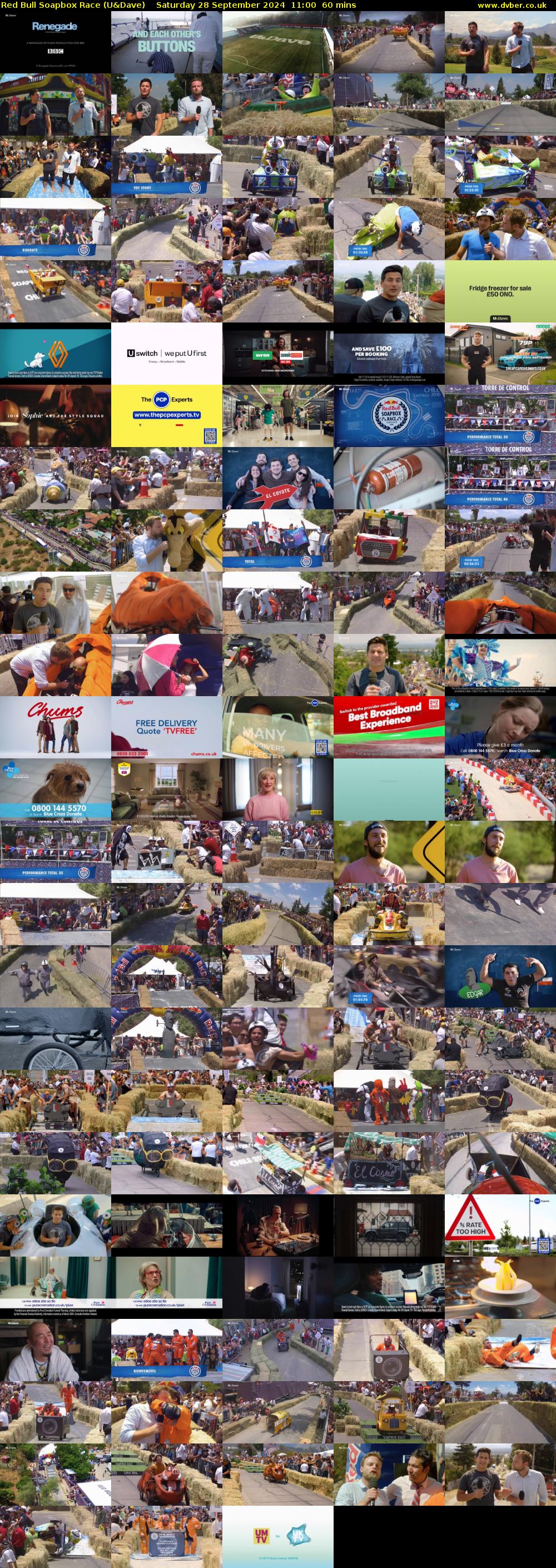 Red Bull Soapbox Race (U&Dave) Saturday 28 September 2024 11:00 - 12:00
