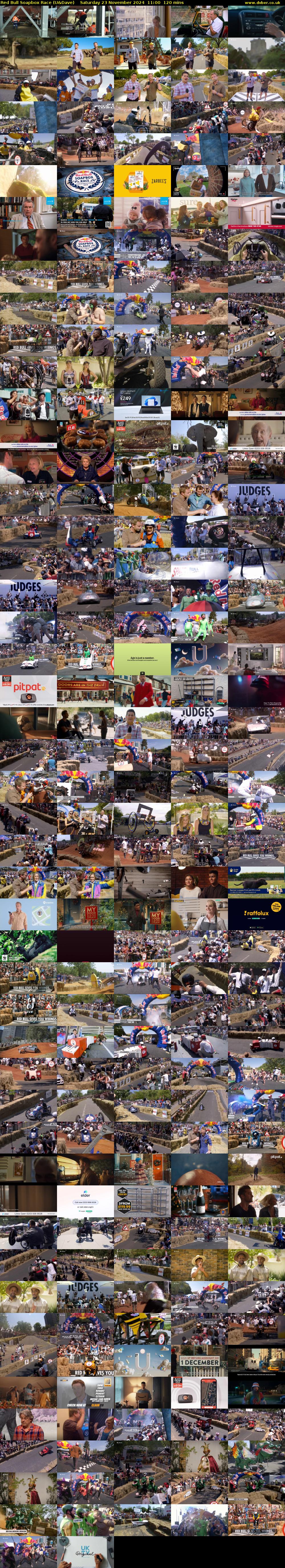 Red Bull Soapbox Race (U&Dave) Saturday 23 November 2024 11:00 - 13:00
