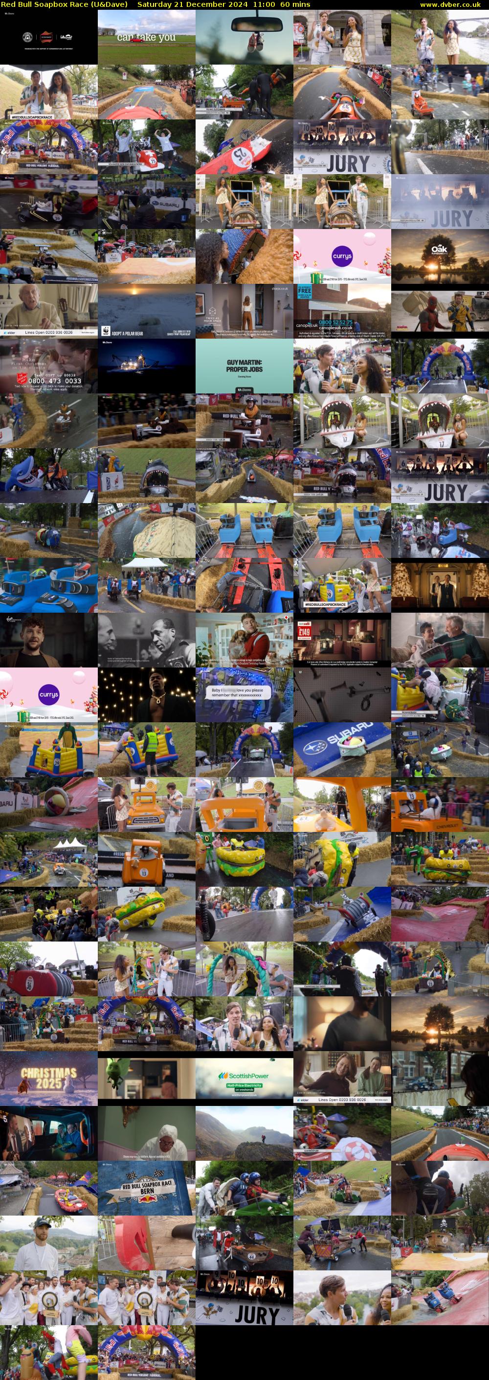 Red Bull Soapbox Race (U&Dave) Saturday 21 December 2024 11:00 - 12:00
