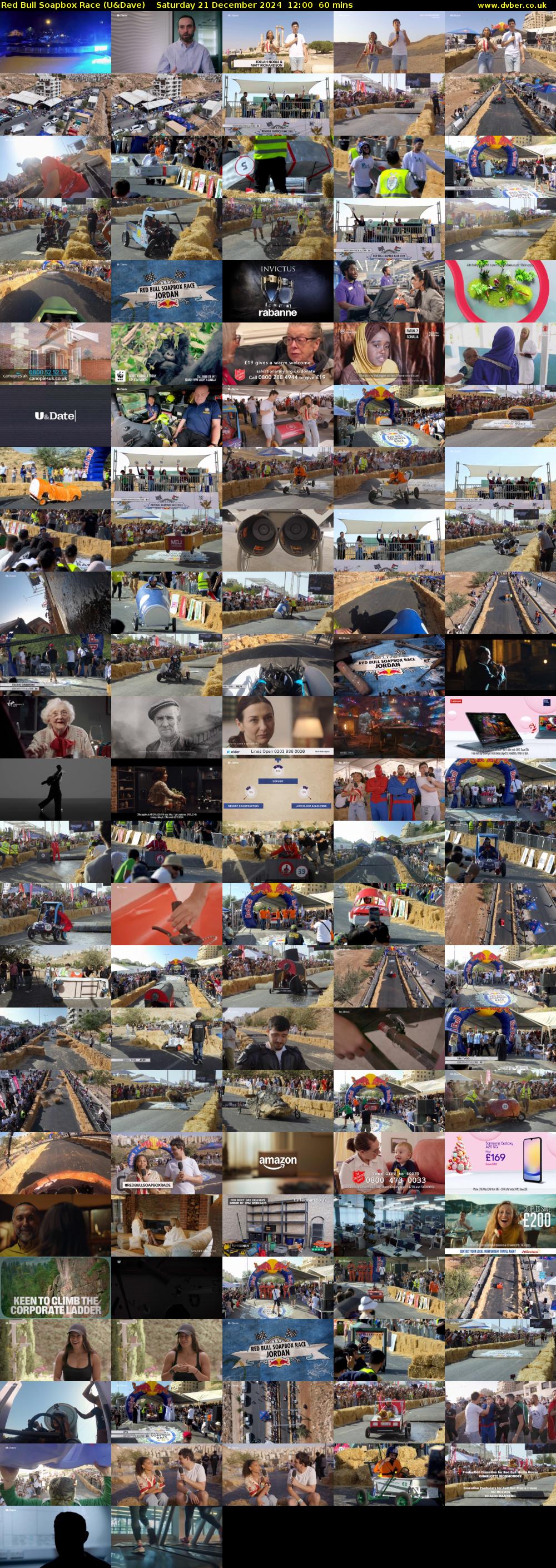 Red Bull Soapbox Race (U&Dave) Saturday 21 December 2024 12:00 - 13:00