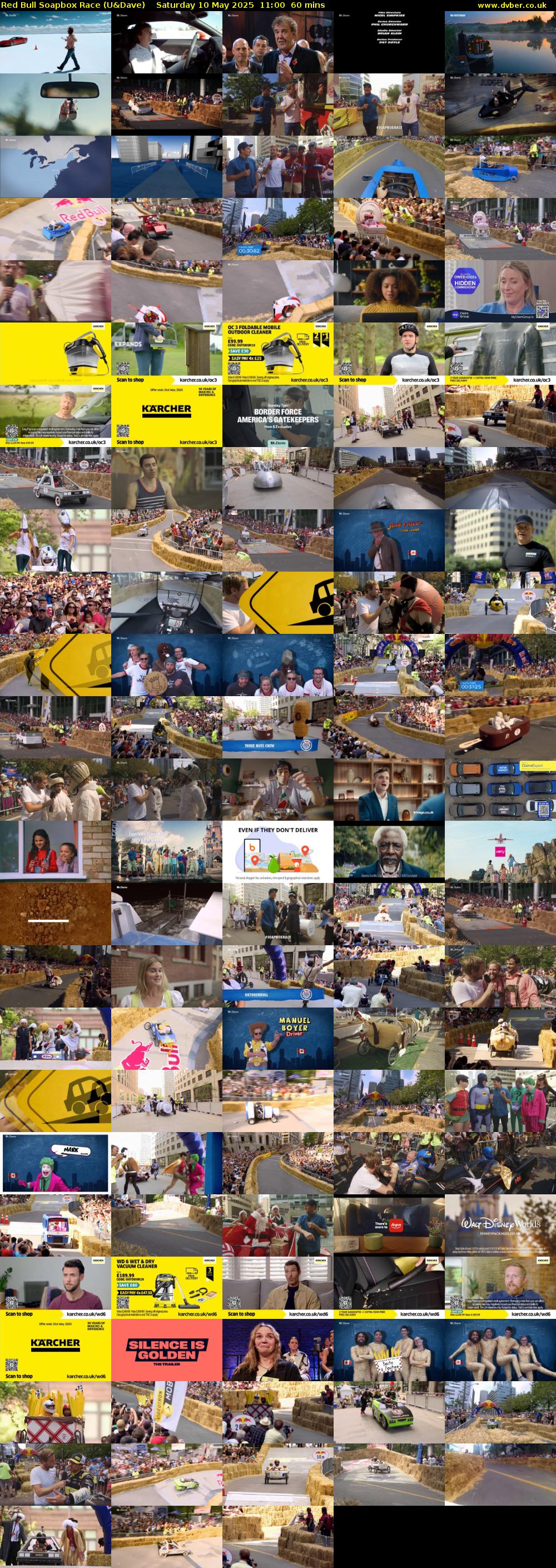 Red Bull Soapbox Race (U&Dave) Saturday 10 May 2025 11:00 - 12:00