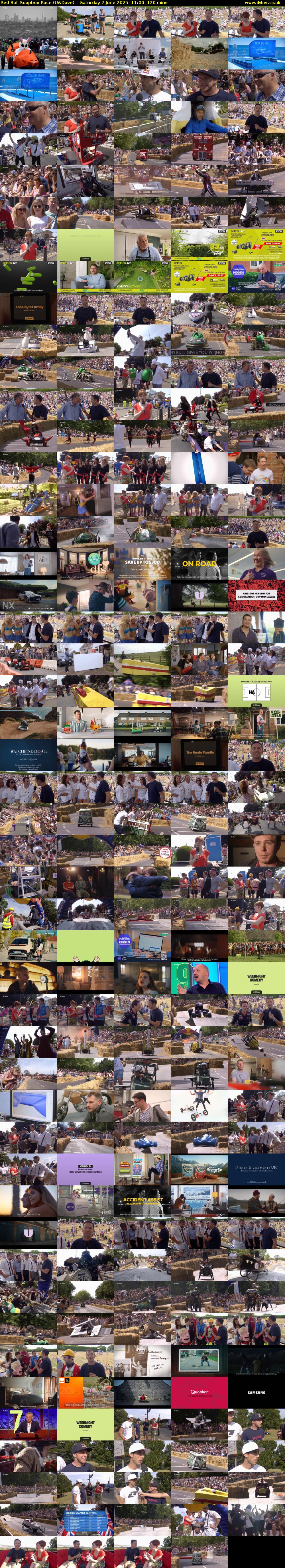 Red Bull Soapbox Race (U&Dave) Saturday 7 June 2025 11:00 - 13:00