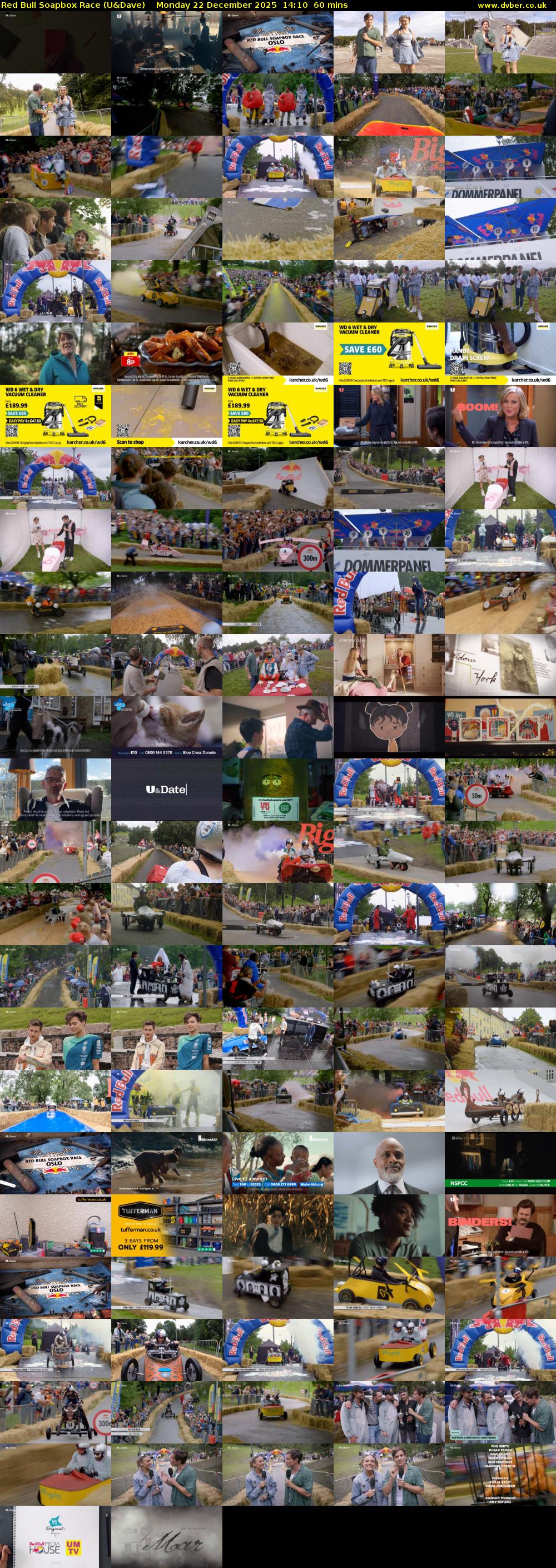 Red Bull Soapbox Race (U&Dave) Monday 22 December 2025 14:10 - 15:10