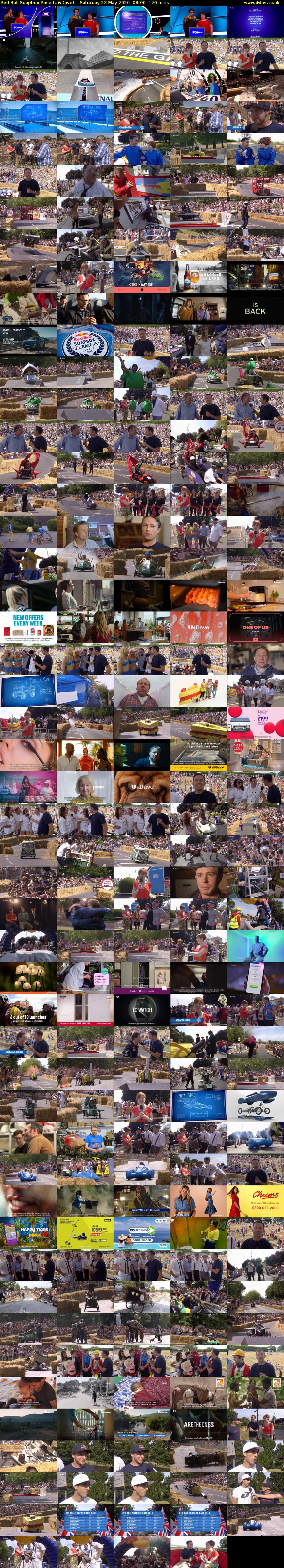 Red Bull Soapbox Race (U&Dave) Saturday 23 May 2026 08:00 - 10:00