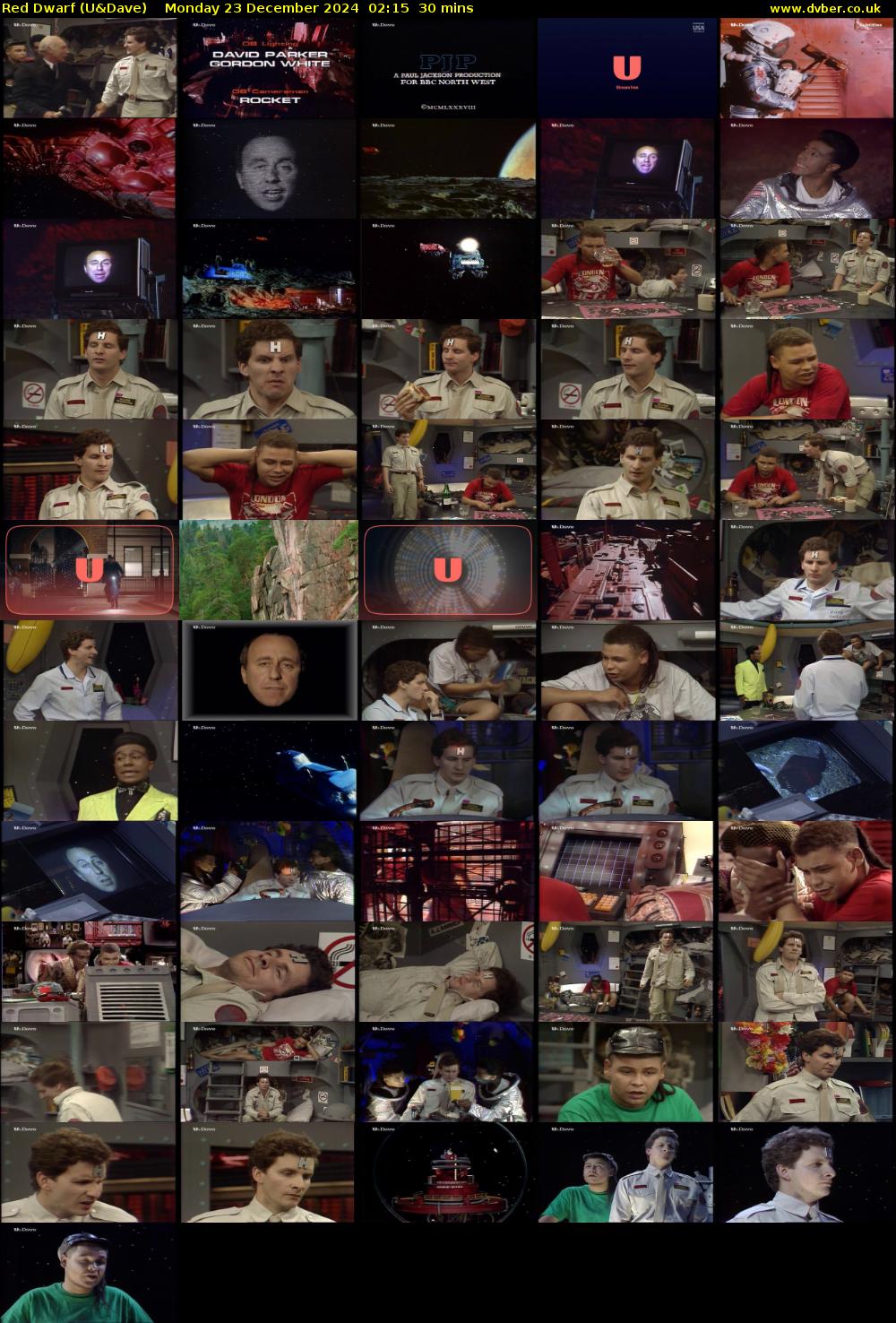 Red Dwarf (U&Dave) Monday 23 December 2024 02:15 - 02:45