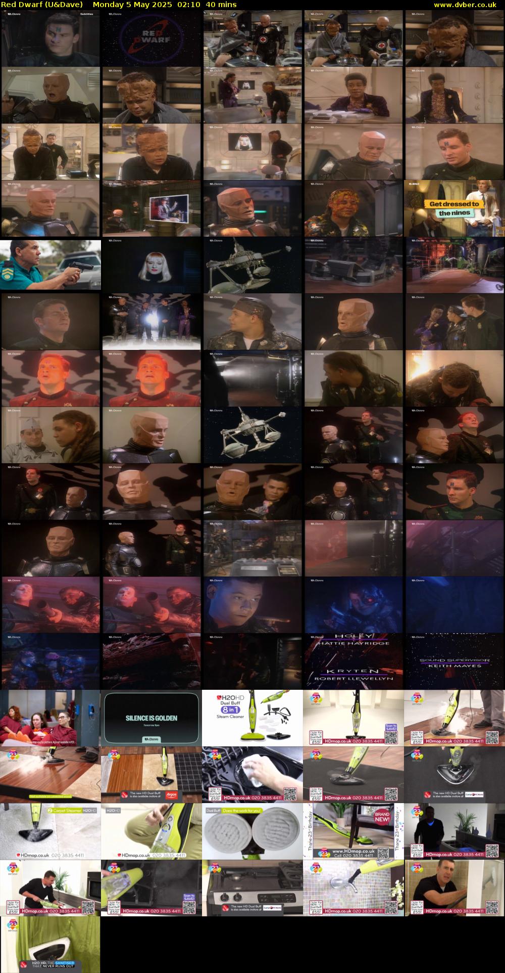 Red Dwarf (U&Dave) Monday 5 May 2025 02:10 - 02:50