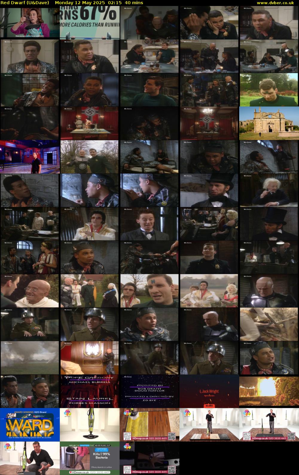 Red Dwarf (U&Dave) Monday 12 May 2025 02:15 - 02:55