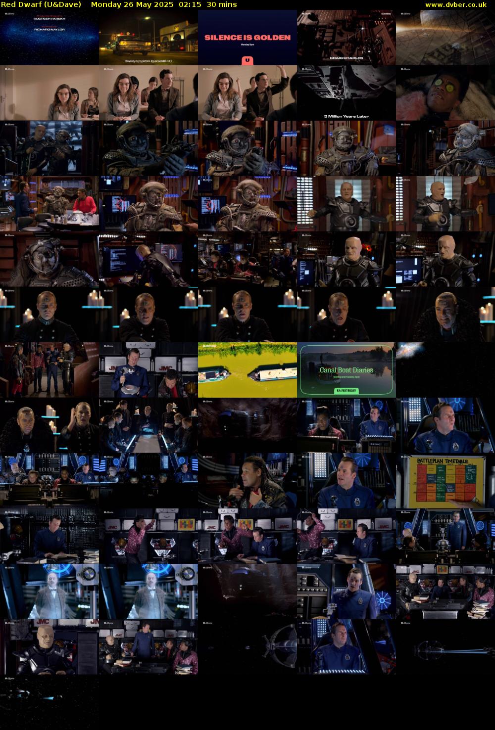 Red Dwarf (U&Dave) Monday 26 May 2025 02:15 - 02:45