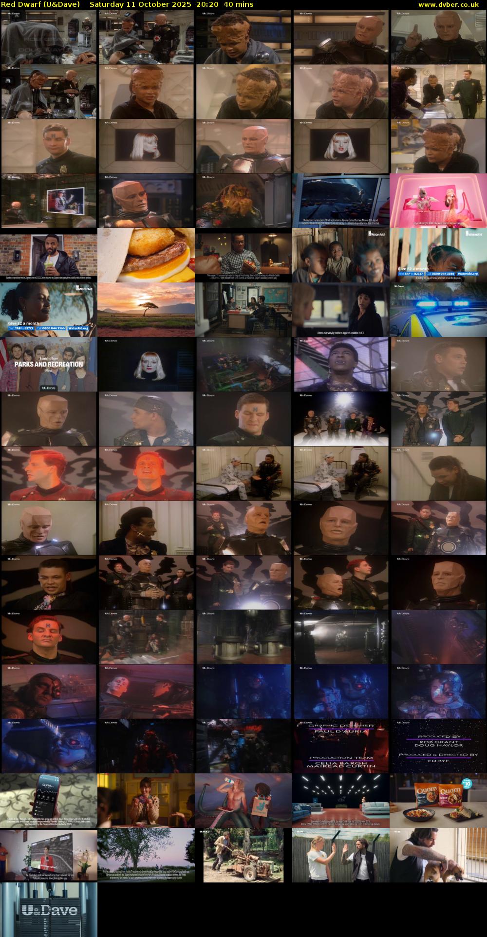 Red Dwarf (U&Dave) Saturday 11 October 2025 20:20 - 21:00