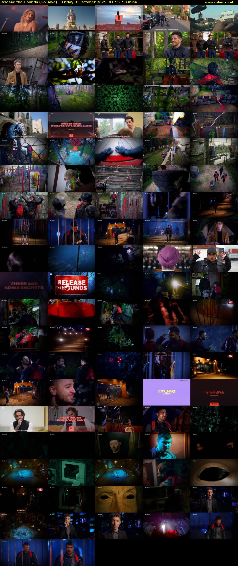 Release the Hounds (U&Dave) Friday 31 October 2025 01:55 - 02:45