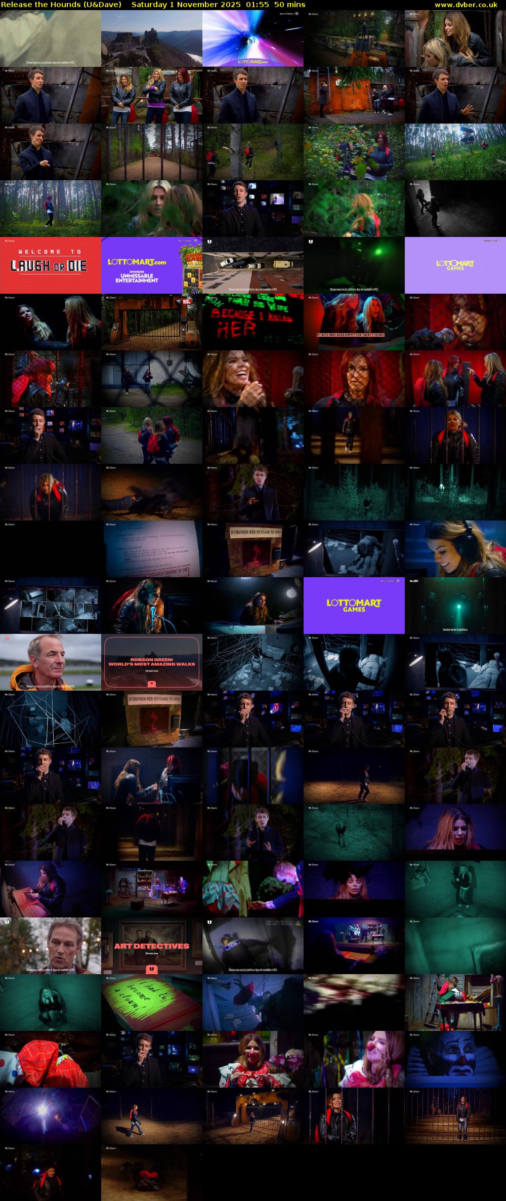 Release the Hounds (U&Dave) Saturday 1 November 2025 01:55 - 02:45