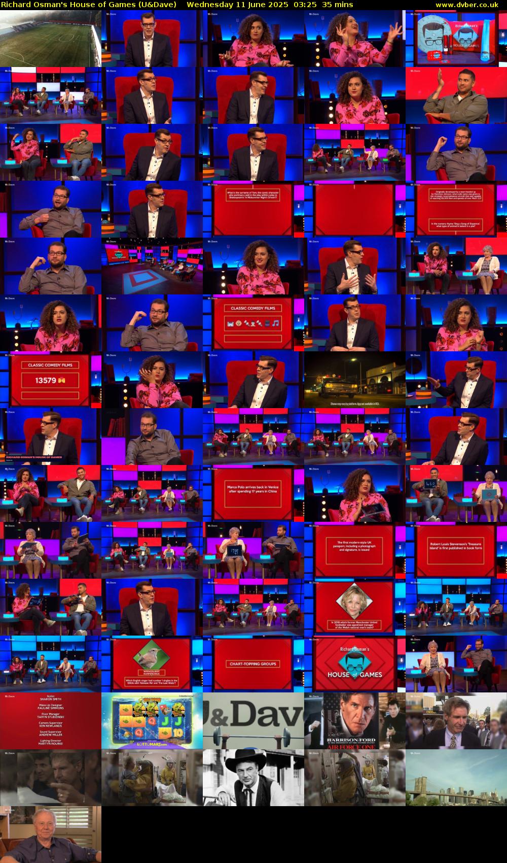 Richard Osman's House of Games (U&Dave) Wednesday 11 June 2025 03:25 - 04:00