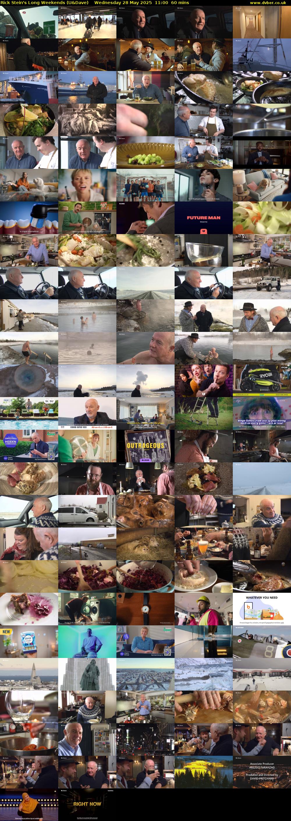 Rick Stein's Long Weekends (U&Dave) Wednesday 28 May 2025 11:00 - 12:00