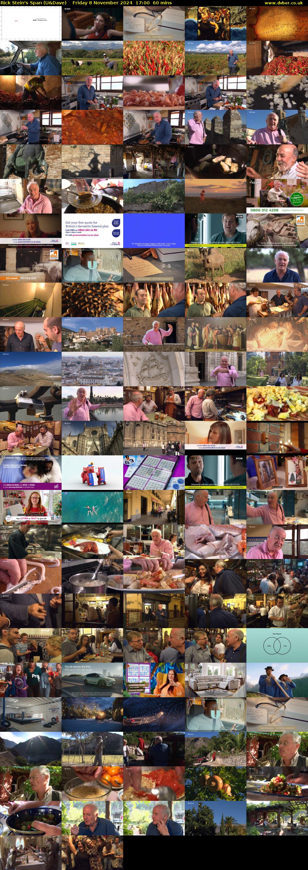 Rick Stein's Span (U&Dave) Friday 8 November 2024 17:00 - 18:00