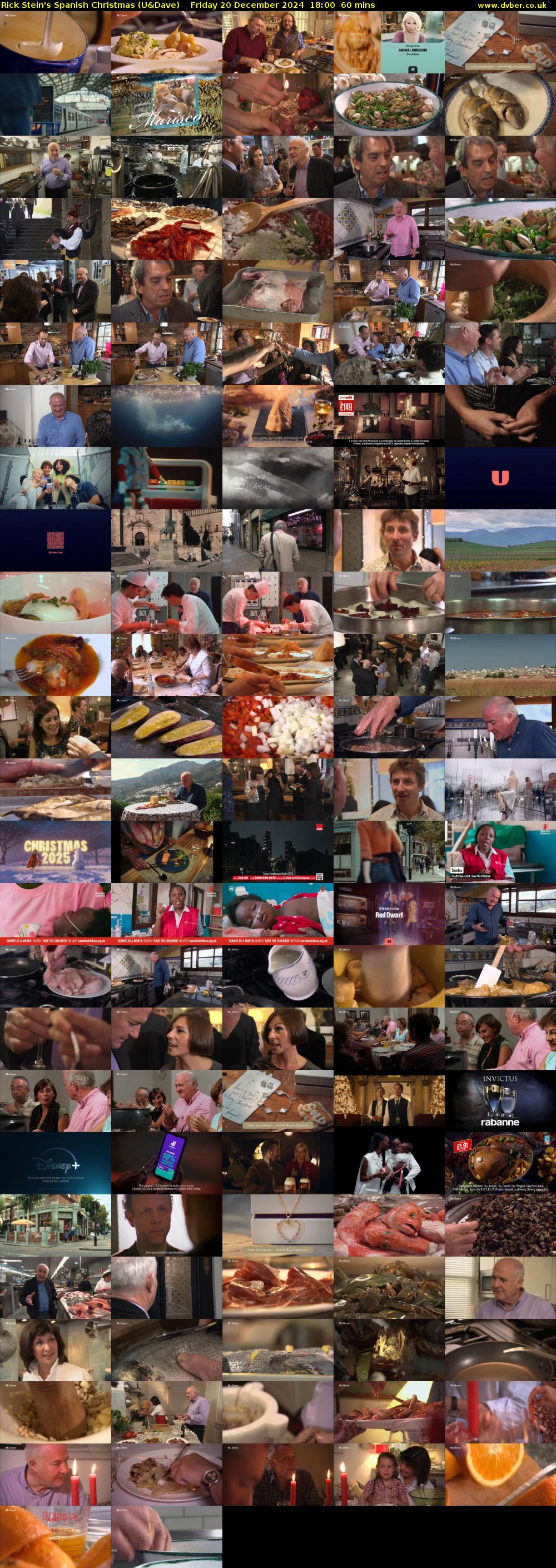 Rick Stein's Spanish Christmas (U&Dave) Friday 20 December 2024 18:00 - 19:00