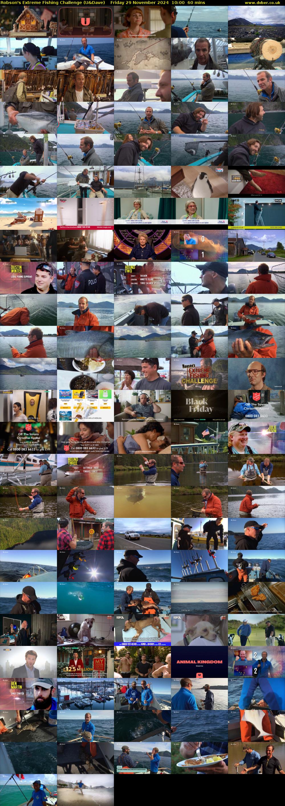 Robson's Extreme Fishing Challenge (U&Dave) Friday 29 November 2024 10:00 - 11:00