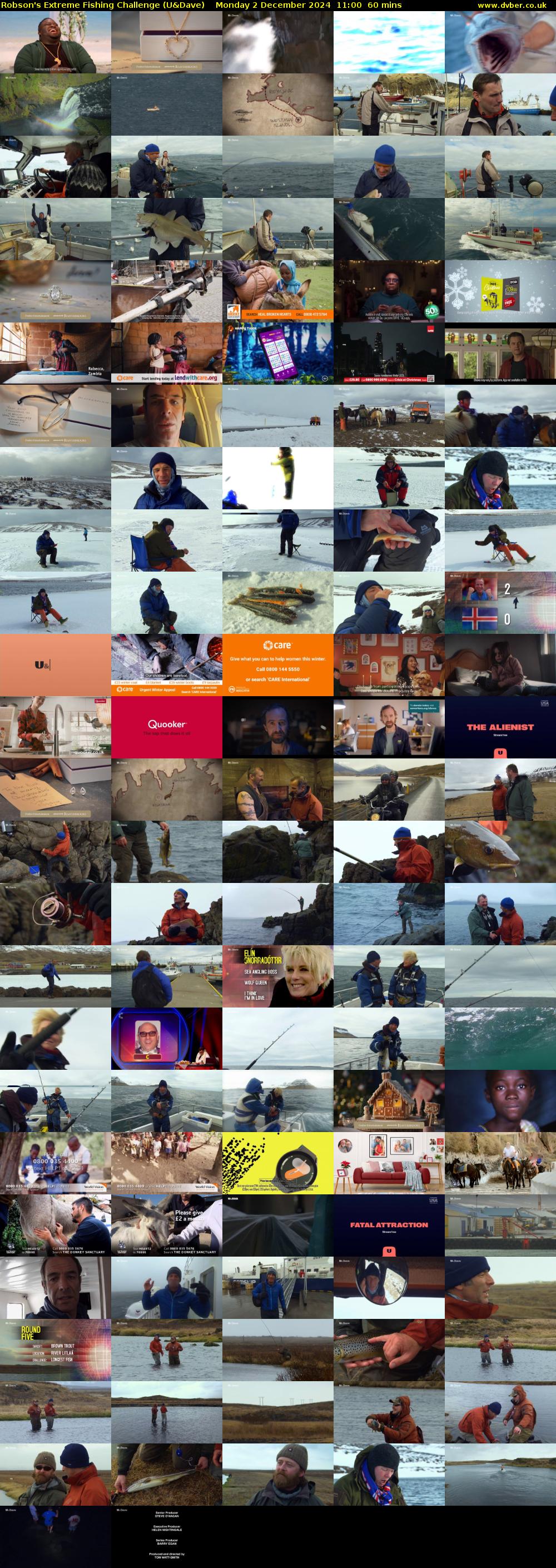 Robson's Extreme Fishing Challenge (U&Dave) Monday 2 December 2024 11:00 - 12:00
