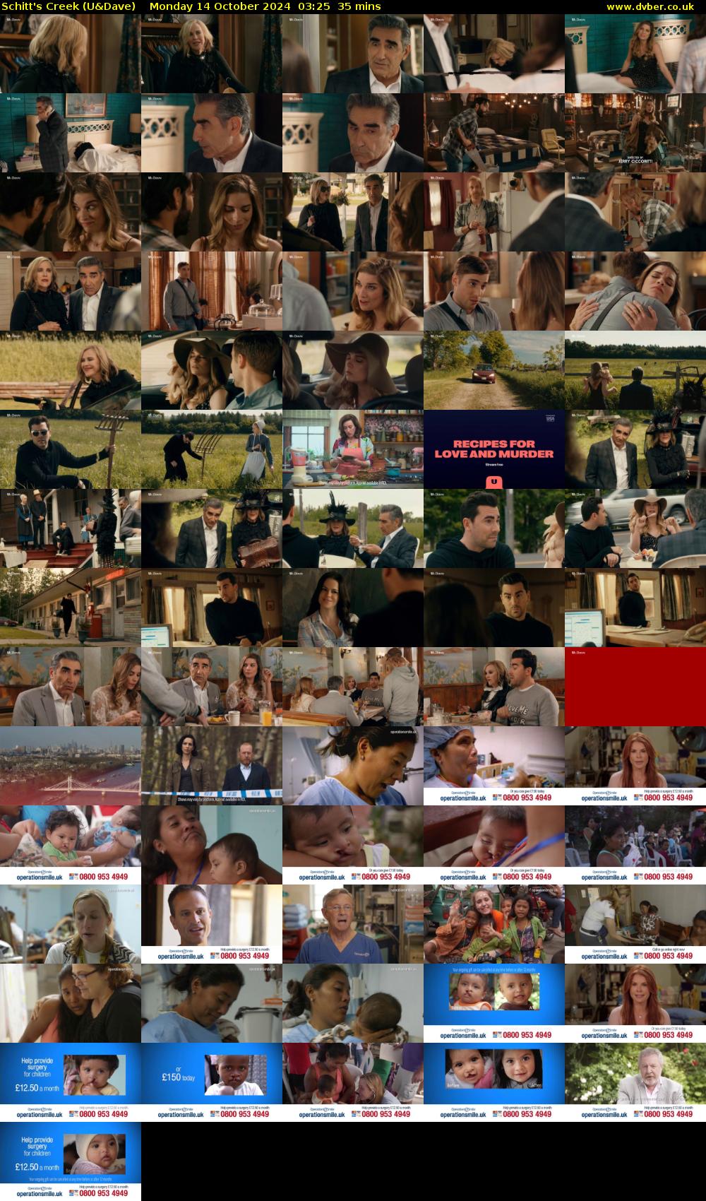 Schitt's Creek (U&Dave) Monday 14 October 2024 03:25 - 04:00