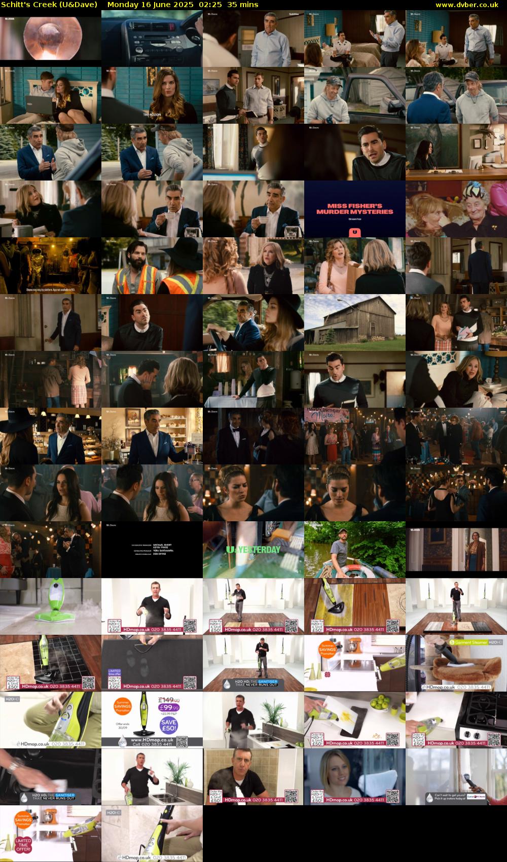 Schitt's Creek (U&Dave) Monday 16 June 2025 02:25 - 03:00