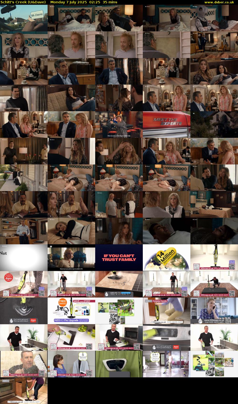 Schitt's Creek (U&Dave) Monday 7 July 2025 02:25 - 03:00