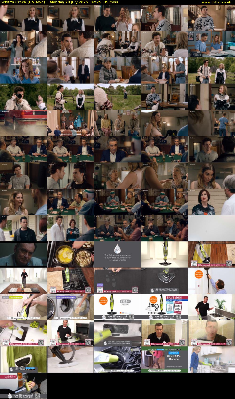 Schitt's Creek (U&Dave) Monday 28 July 2025 02:25 - 03:00
