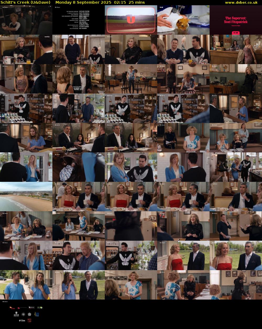 Schitt's Creek (U&Dave) Monday 8 September 2025 02:15 - 02:40