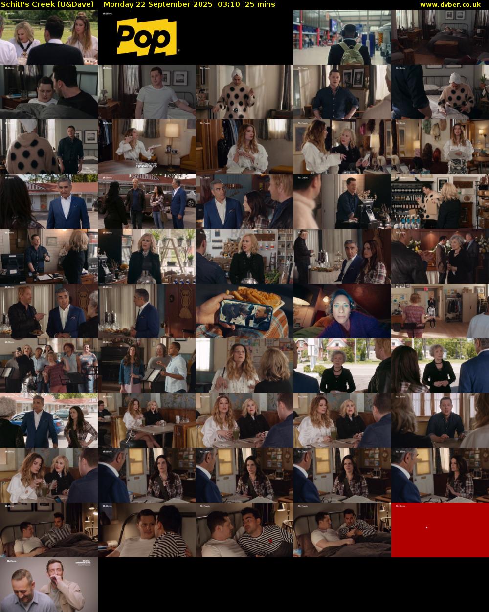 Schitt's Creek (U&Dave) Monday 22 September 2025 03:10 - 03:35