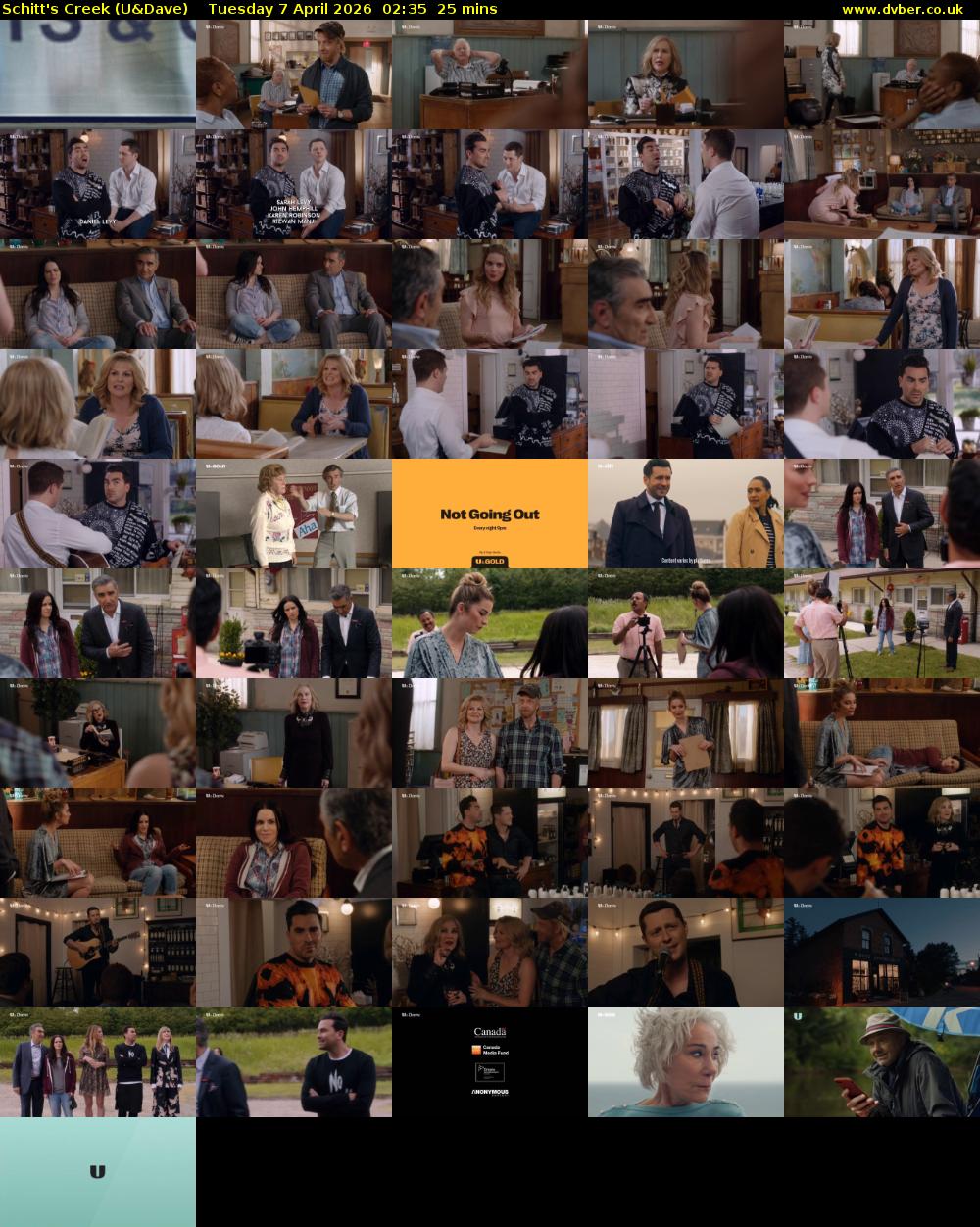 Schitt's Creek (U&Dave) Tuesday 7 April 2026 02:35 - 03:00