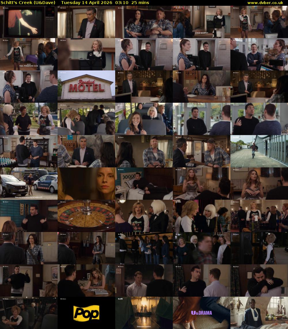 Schitt's Creek (U&Dave) Tuesday 14 April 2026 03:10 - 03:35