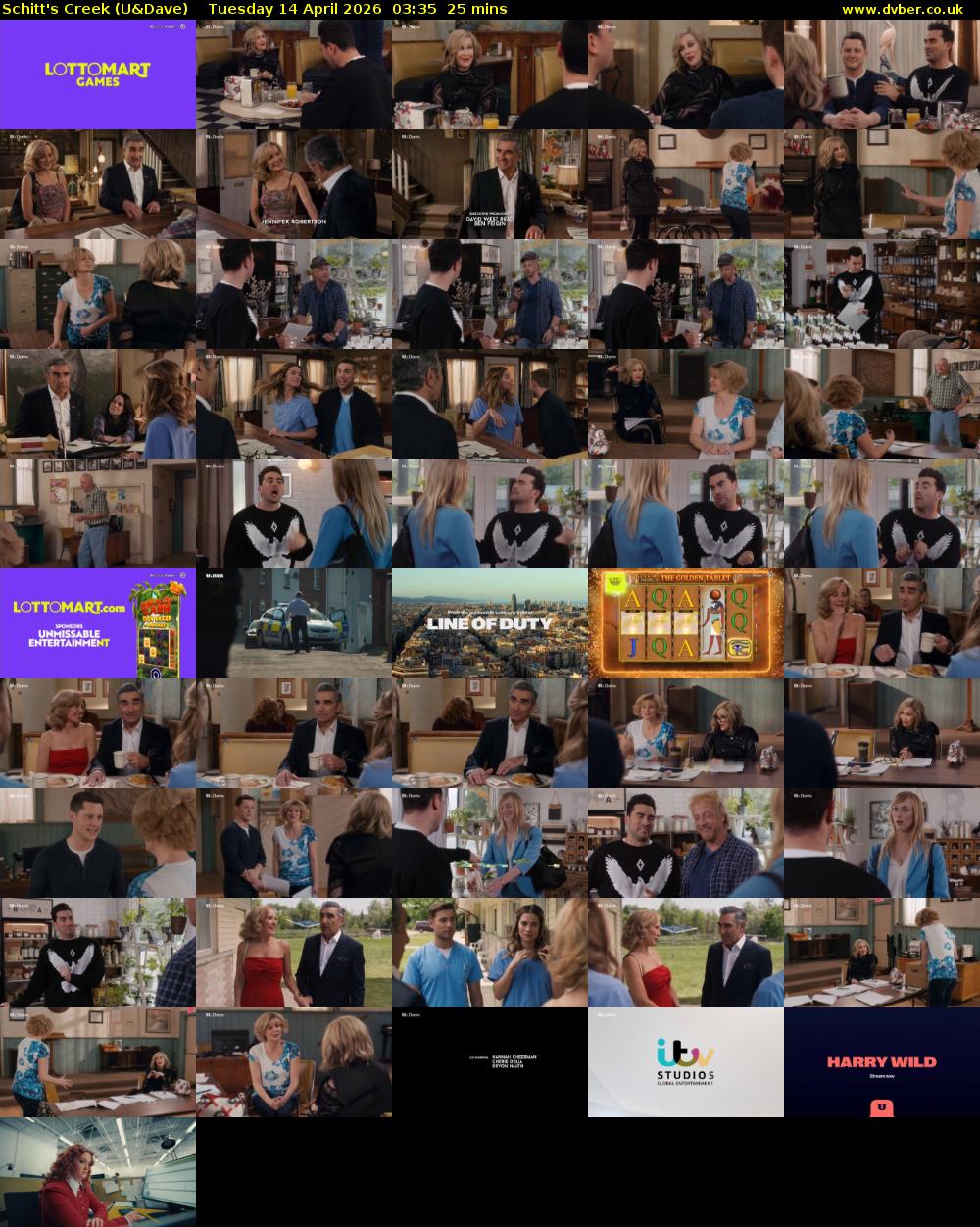 Schitt's Creek (U&Dave) Tuesday 14 April 2026 03:35 - 04:00