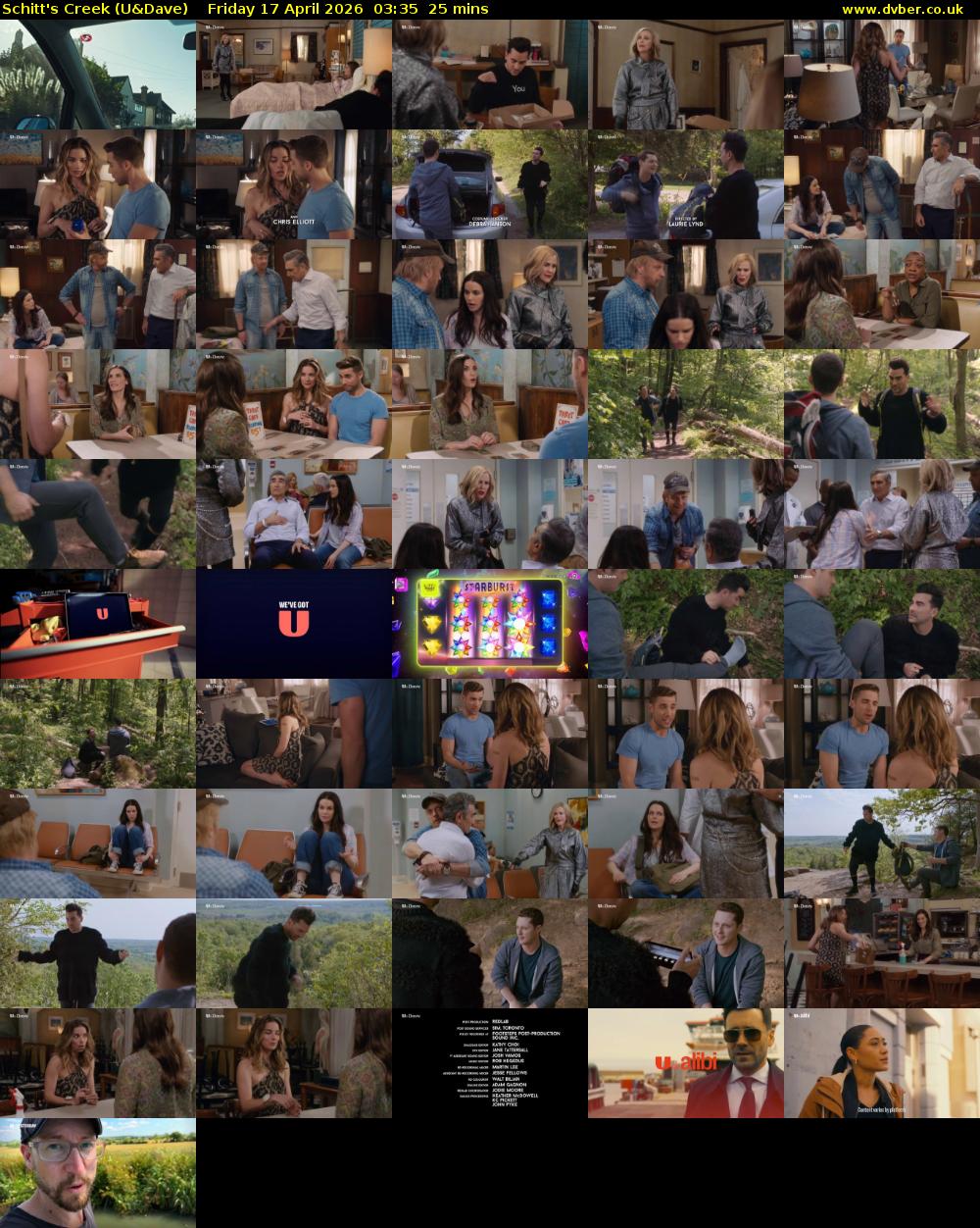Schitt's Creek (U&Dave) Friday 17 April 2026 03:35 - 04:00