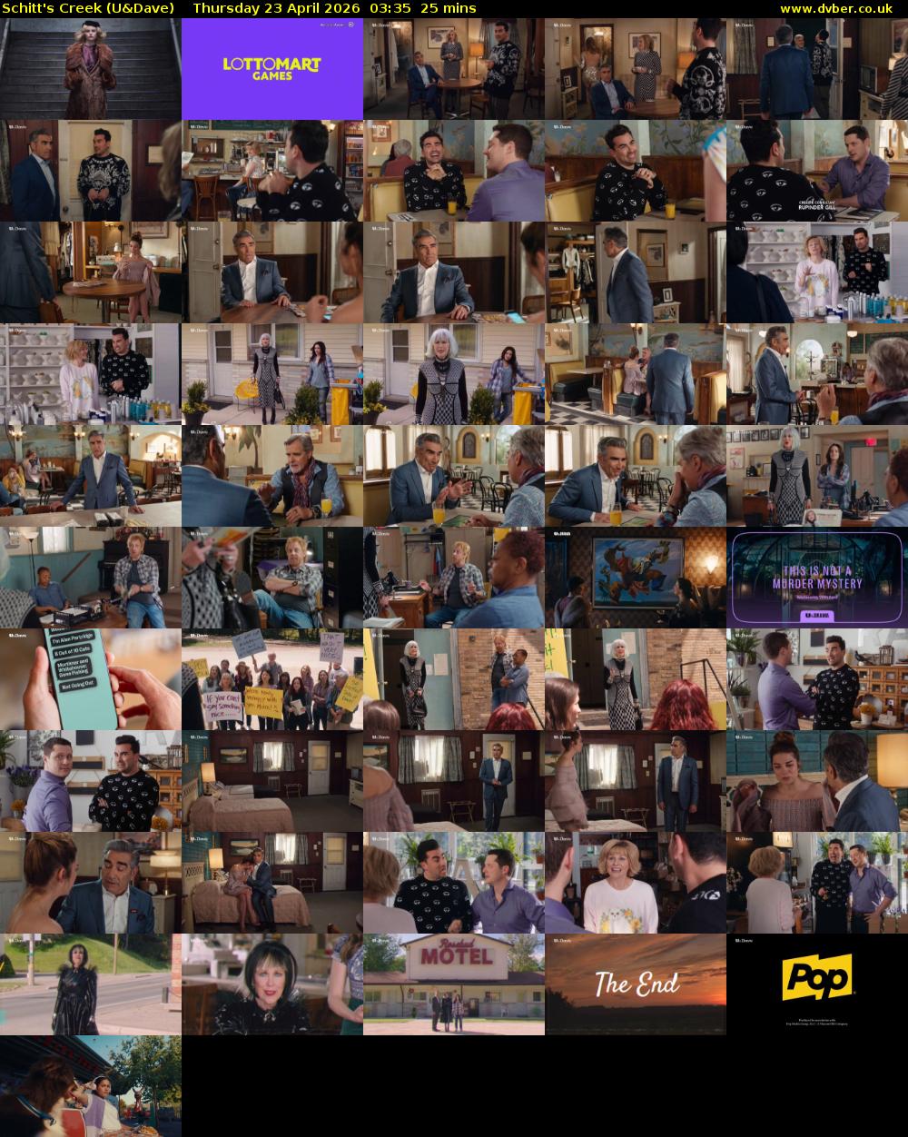 Schitt's Creek (U&Dave) Thursday 23 April 2026 03:35 - 04:00