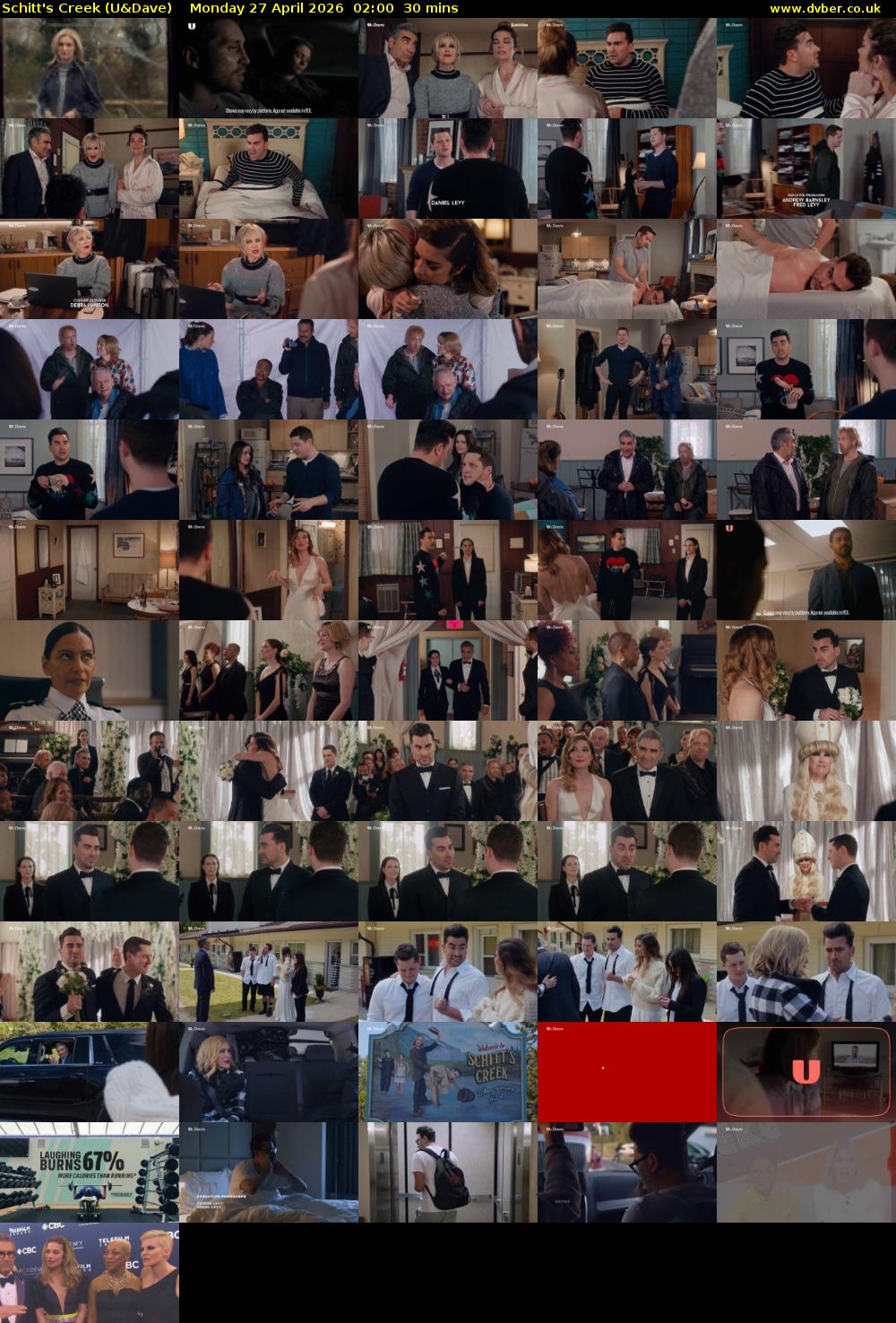 Schitt's Creek (U&Dave) Monday 27 April 2026 02:00 - 02:30