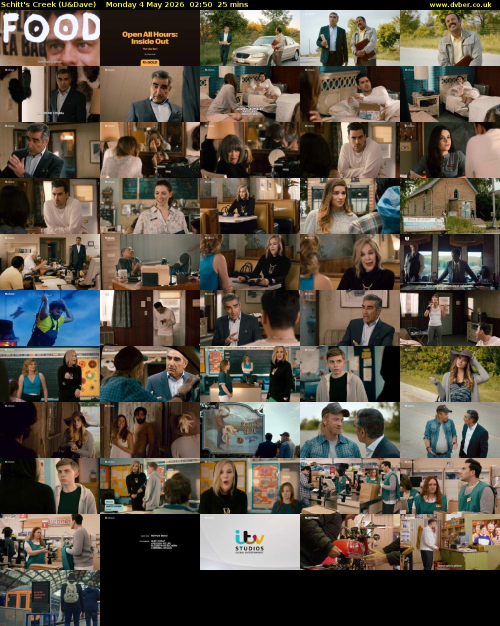 Schitt's Creek (U&Dave) Monday 4 May 2026 02:50 - 03:15