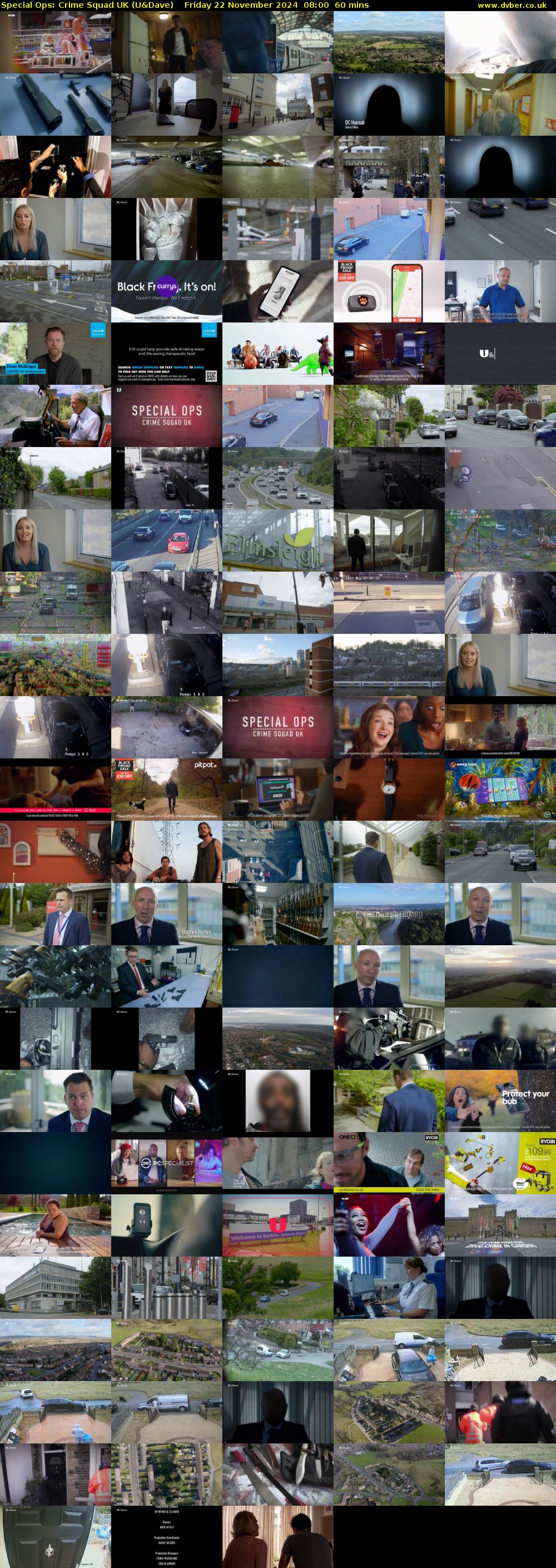 Special Ops: Crime Squad UK (U&Dave) Friday 22 November 2024 08:00 - 09:00