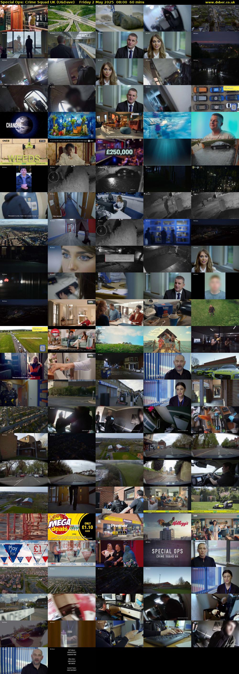 Special Ops: Crime Squad UK (U&Dave) Friday 2 May 2025 08:00 - 09:00