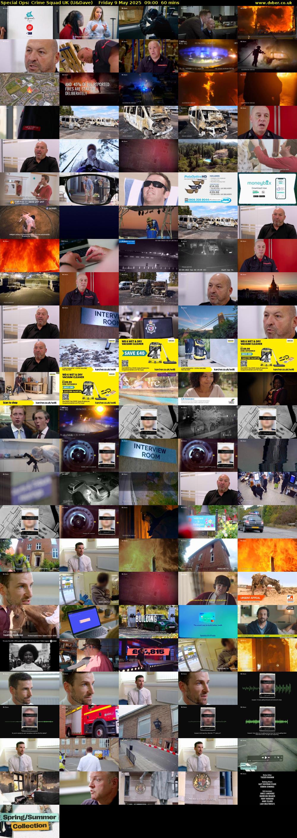 Special Ops: Crime Squad UK (U&Dave) Friday 9 May 2025 09:00 - 10:00