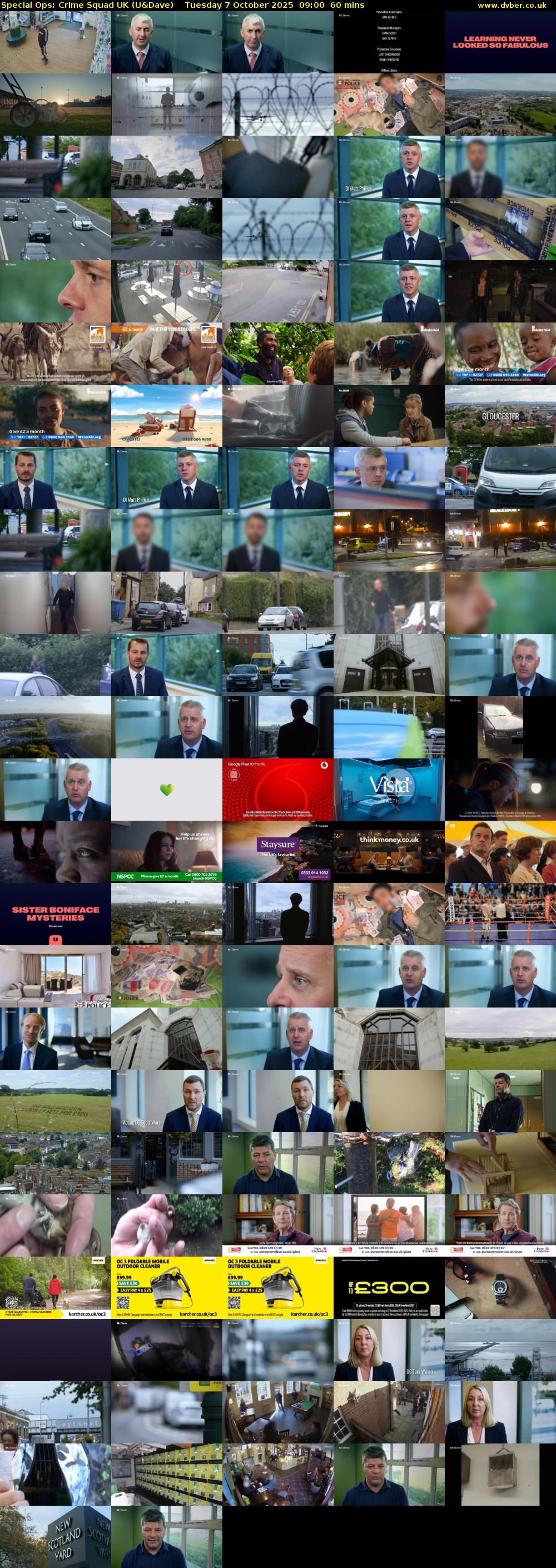 Special Ops: Crime Squad UK (U&Dave) Tuesday 7 October 2025 09:00 - 10:00