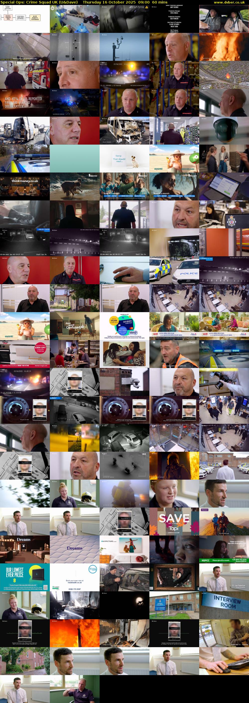 Special Ops: Crime Squad UK (U&Dave) Thursday 16 October 2025 09:00 - 10:00