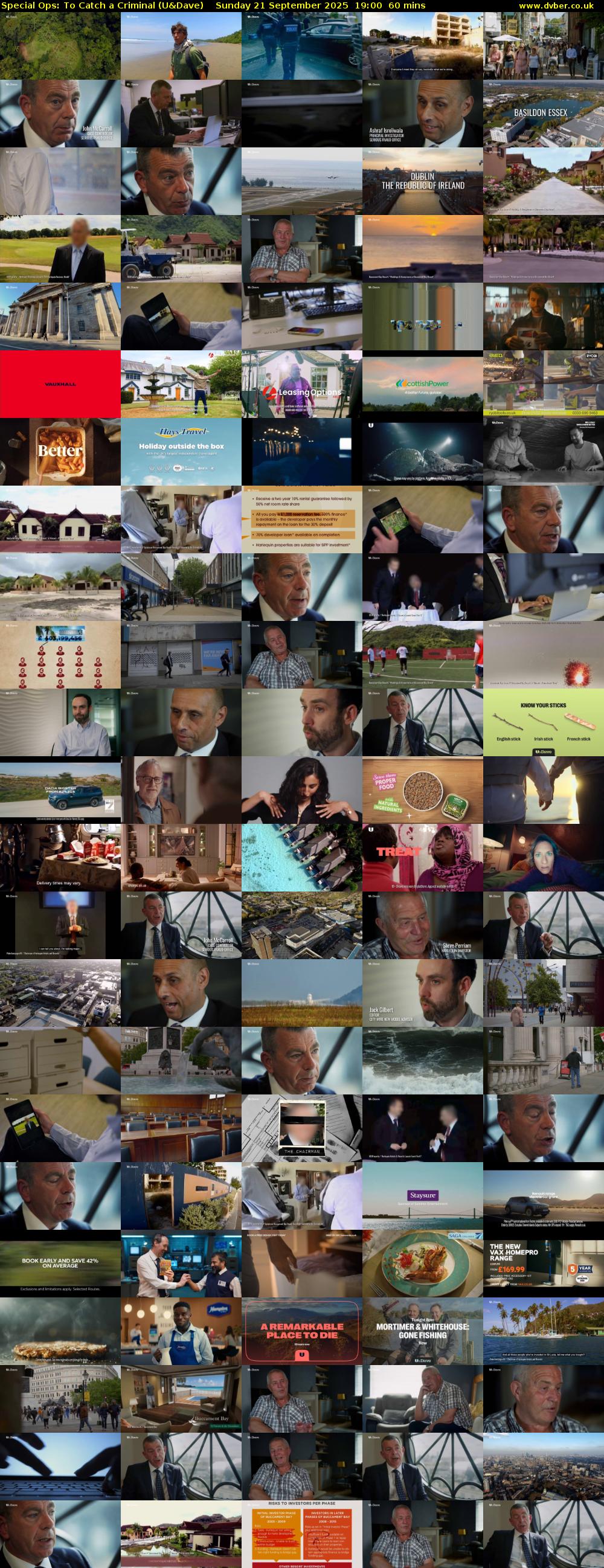 Special Ops: To Catch A Criminal (U&Dave) Sunday 21 September 2025 19:00 - 20:00