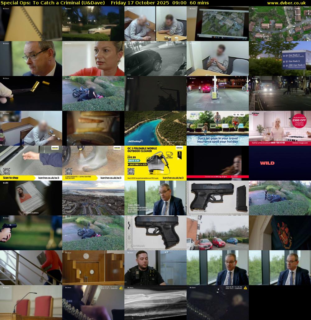 Special Ops: To Catch A Criminal (U&Dave) Friday 17 October 2025 09:00 - 10:00